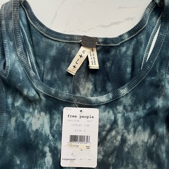 Free People NWT tie dye tank top - Picture 2 of 4